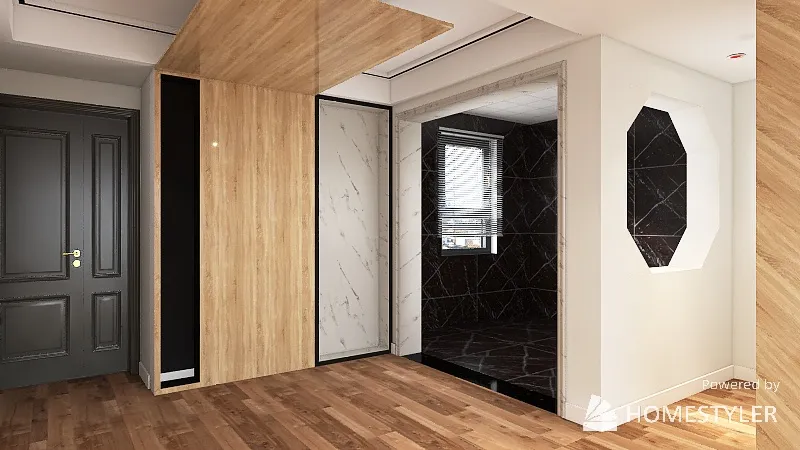 Room 4 - Natural Wood Tones 3d design renderings