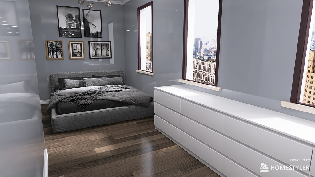 master bedroom 3d design renderings