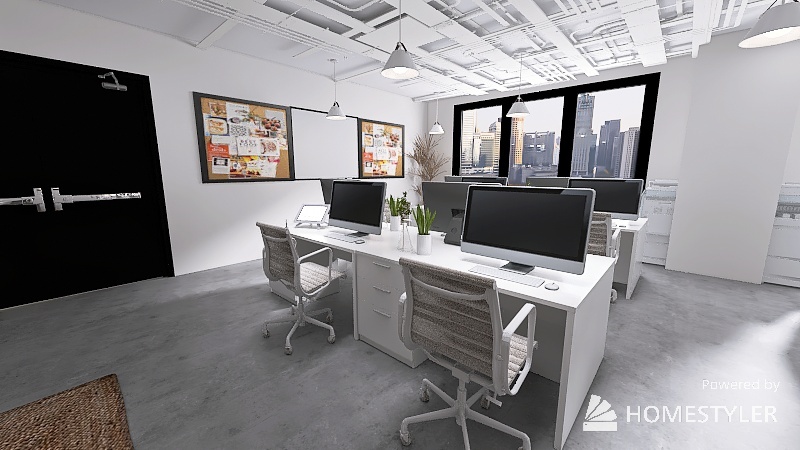 Main Workspace 3d design renderings