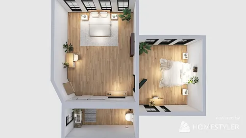 Room 2- Bold Colors and Geometry
