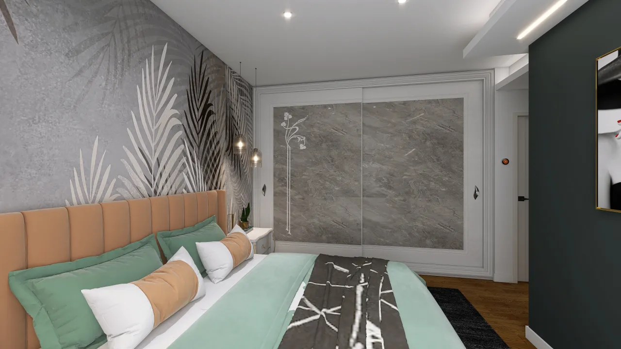 MasterBedroom 3d design renderings