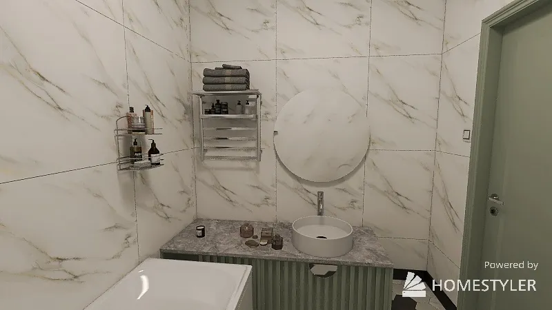 Bathroom 3d design renderings