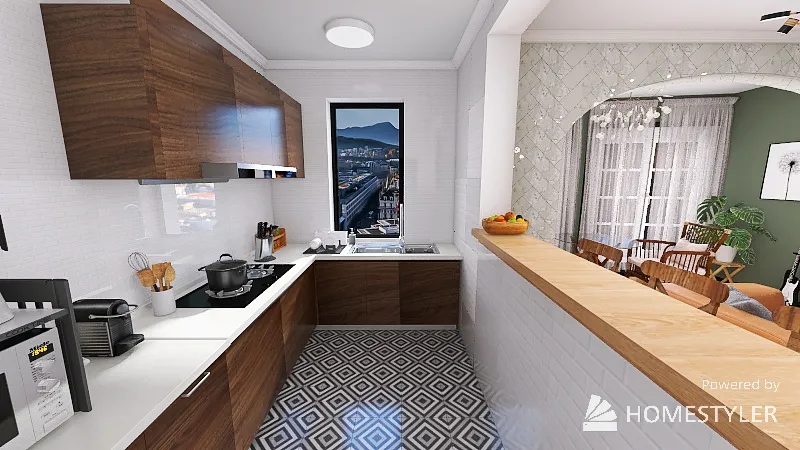 Kitchen 3d design renderings