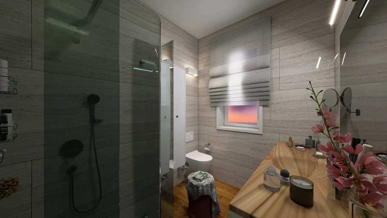 MasterBathroom 3d design renderings