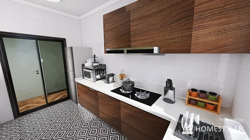 Kitchen 3d design renderings