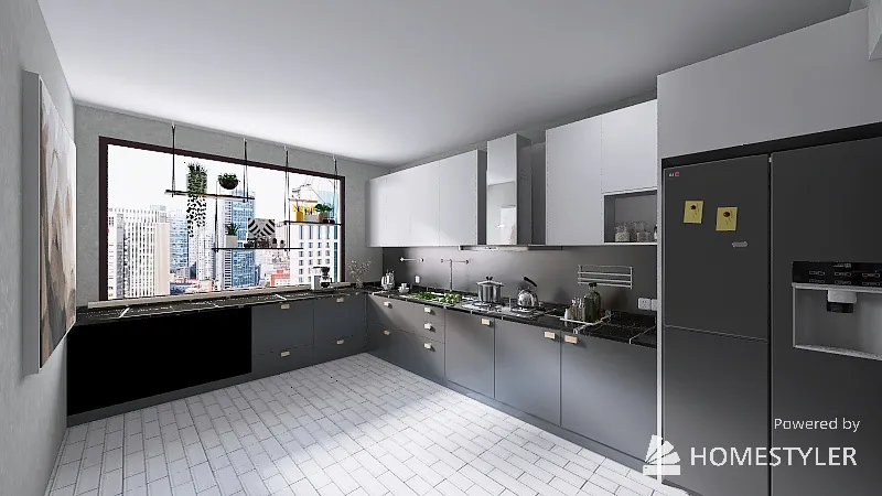 Kitchen 3d design renderings