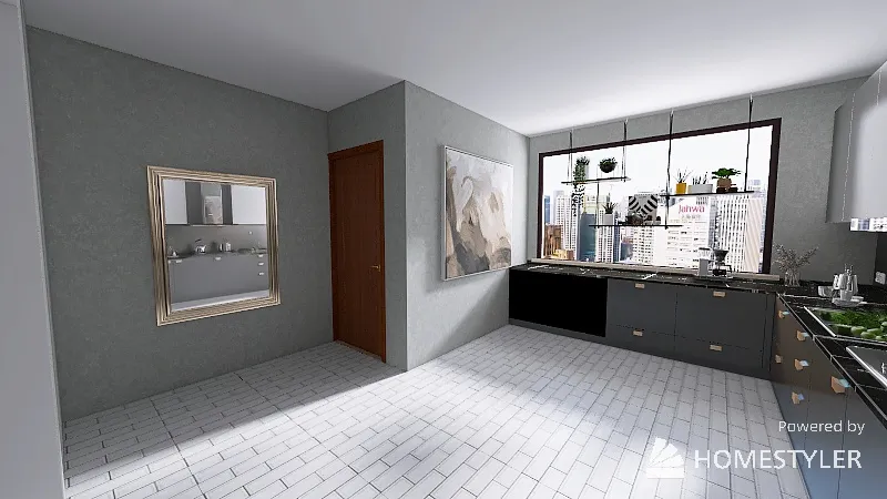 Kitchen 3d design renderings