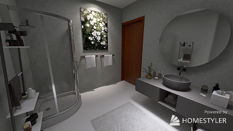Bathroom 3d design renderings