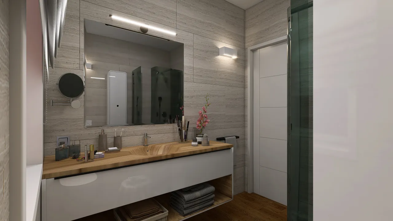 MasterBathroom 3d design renderings