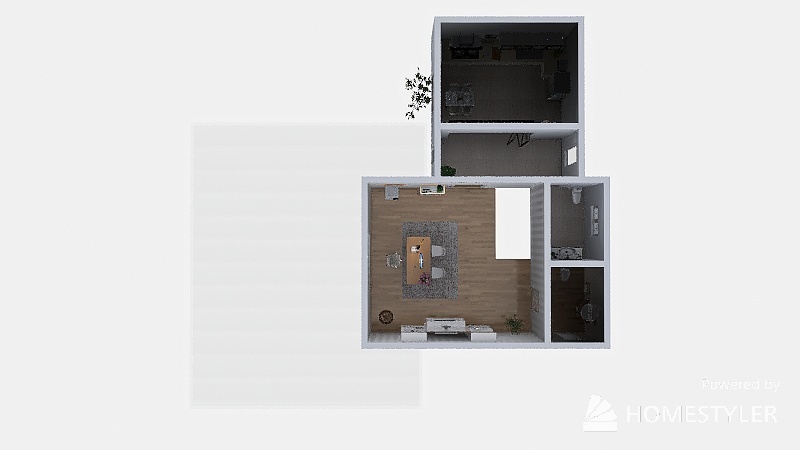 Copy of Clínica de dietista 3d design renderings