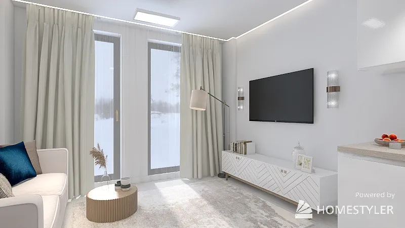 Mieszkanie w Gliwicach 3d design renderings