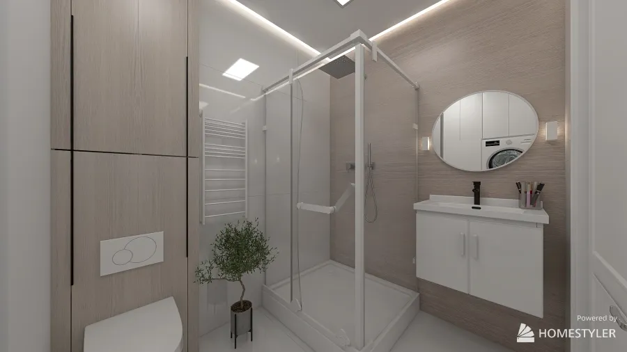 Mieszkanie w Gliwicach 3d design renderings