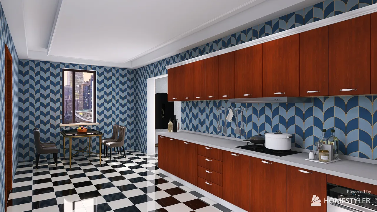 Kitchen 3d design renderings