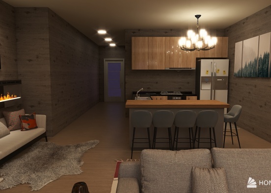 My First ever Hotel Room Design Rendering