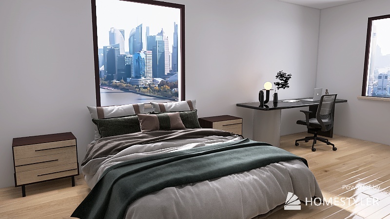 Master Bedroom 3d design renderings