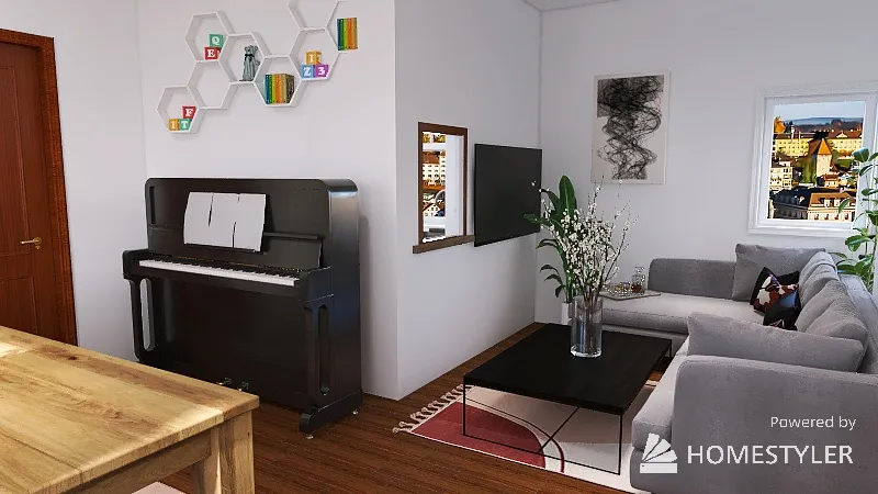 Copy - living room research 3d design renderings