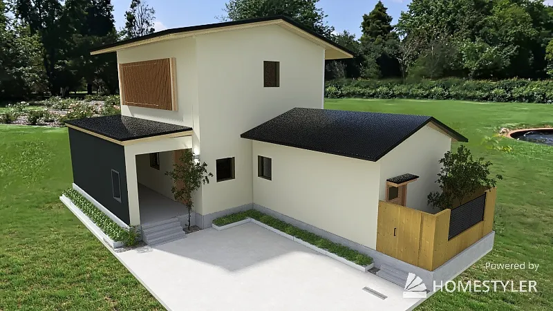 Japanese Home 3d design renderings