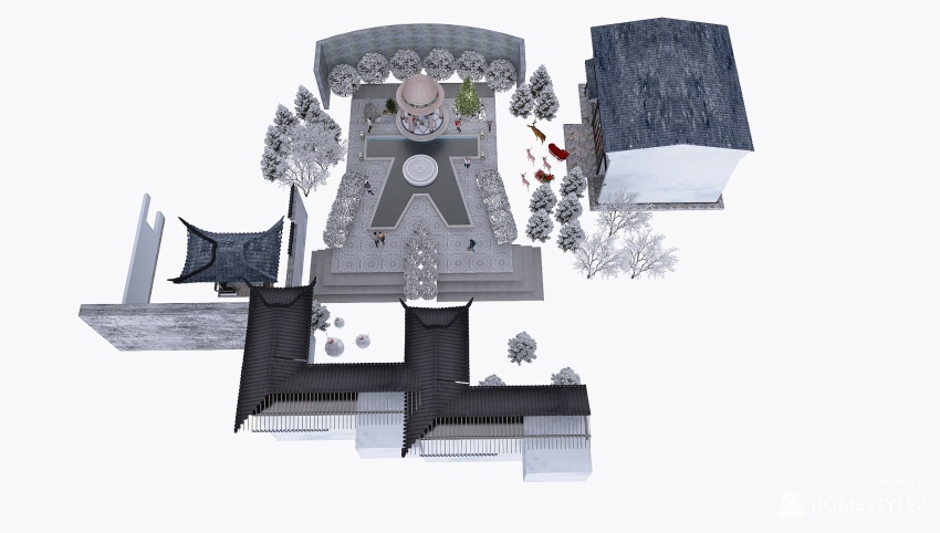 Gingerbread Man Room : Frozen in time 3d design picture 268.2