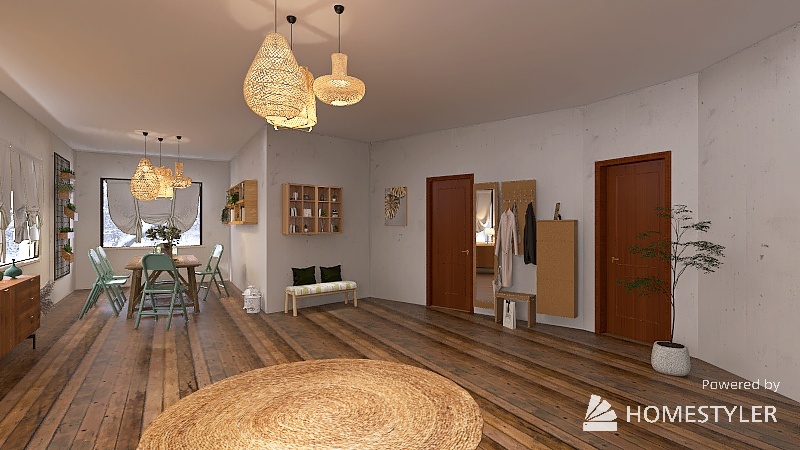 maison en pain d' épice 3d design renderings