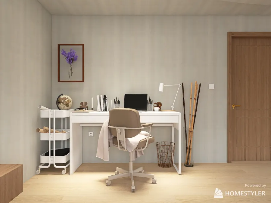 Calm Room 3d design renderings