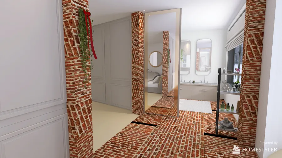 Tudor Gingerbread Man 3d design renderings