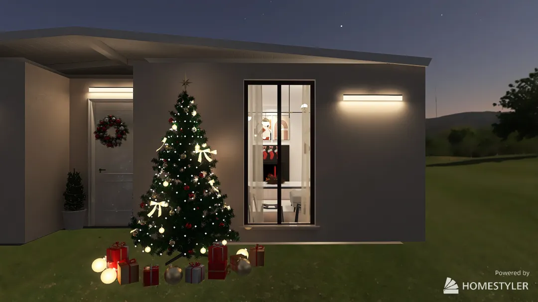 unnamed Christmas 3d design renderings