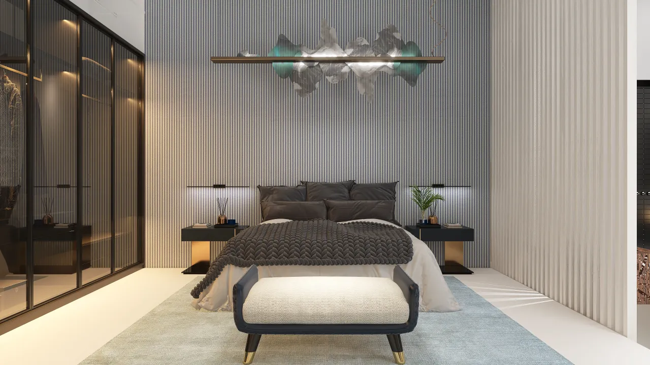 Bedroom 3d design renderings