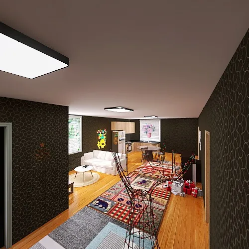 Starter House 3d design renderings