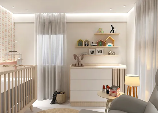 Baby's room-Adriana Design Rendering