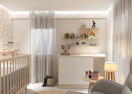 Baby's room-Adriana Design Rendering