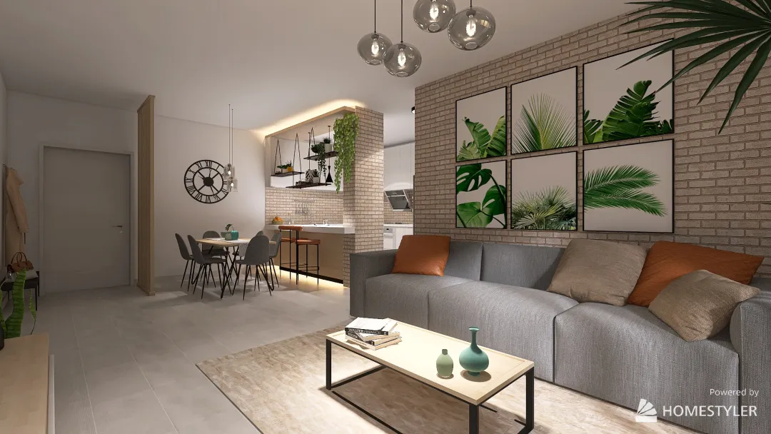 Appartamento 27 3d design renderings