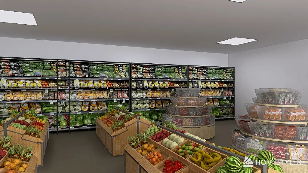 My Mini Mart 2 3d design renderings