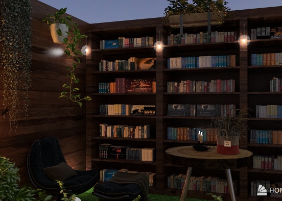 Forest Library Design Rendering