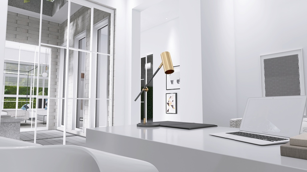 Living and Dining Room 3d design renderings