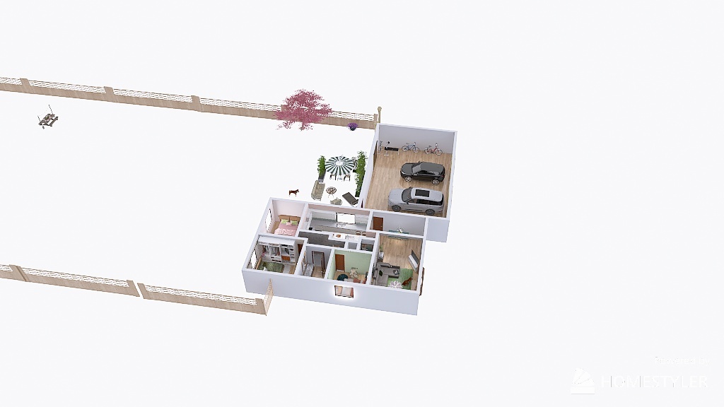 New Design of Arron's House 3d design renderings