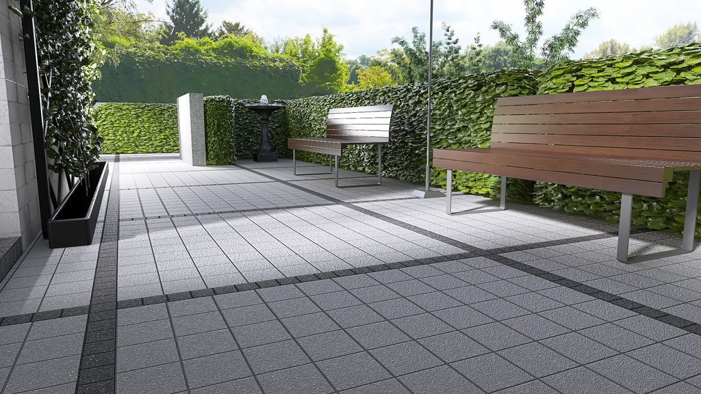 Geometric: Labyrinth house 3d design renderings
