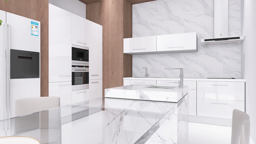 Living and Dining Room 3d design renderings