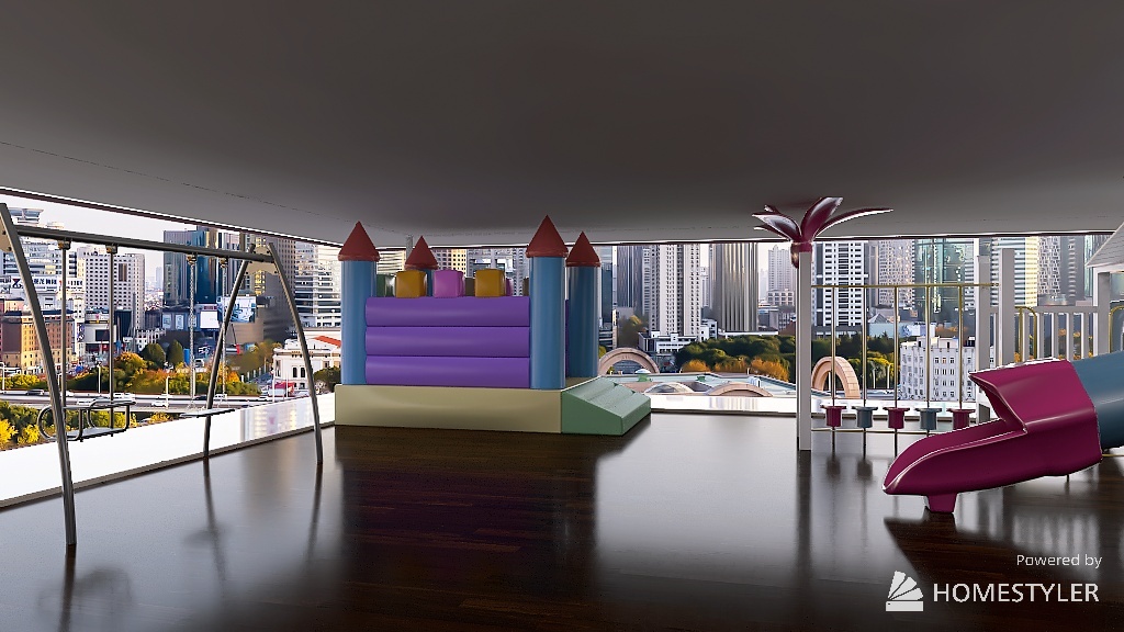 Mini Mall 3d design renderings