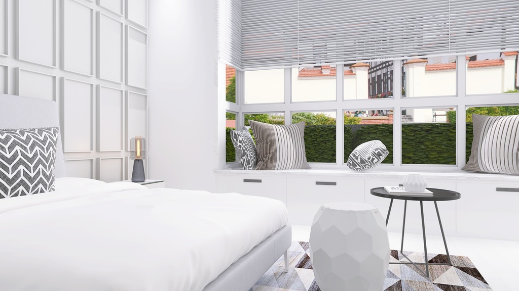 Bedroom 3d design renderings