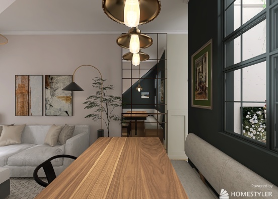 French Style appartment Design Rendering