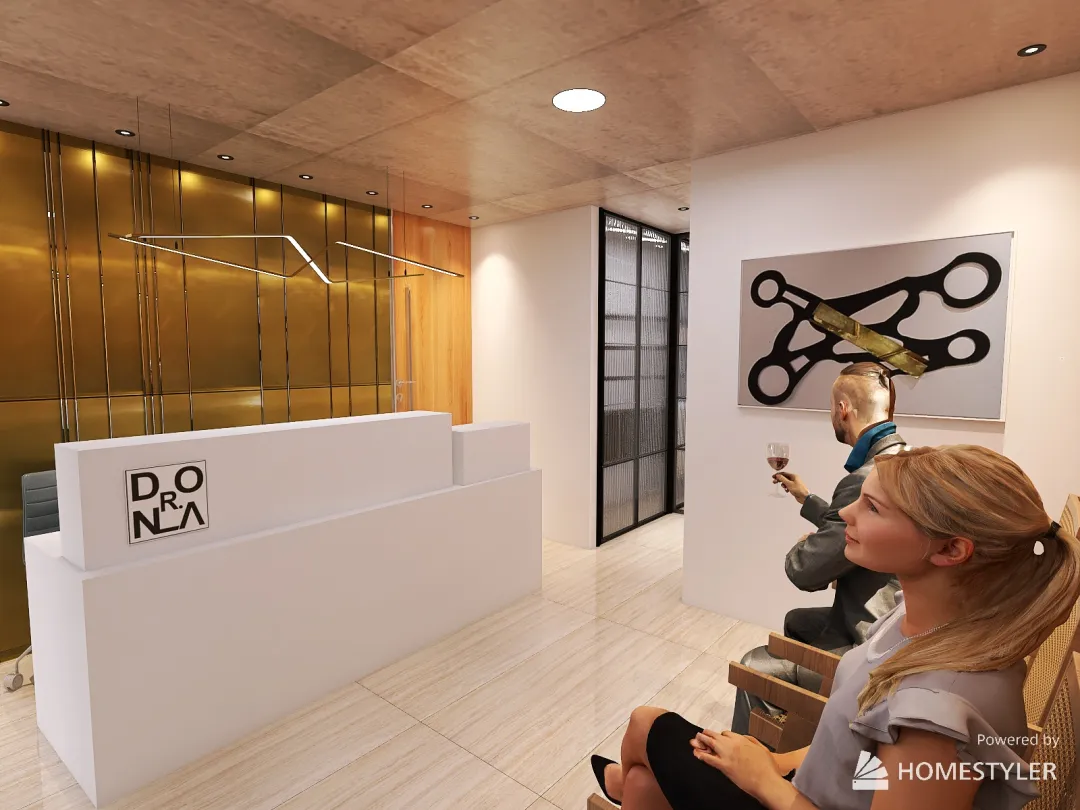 Copy of clinica (Ripado Branco) 3d design renderings