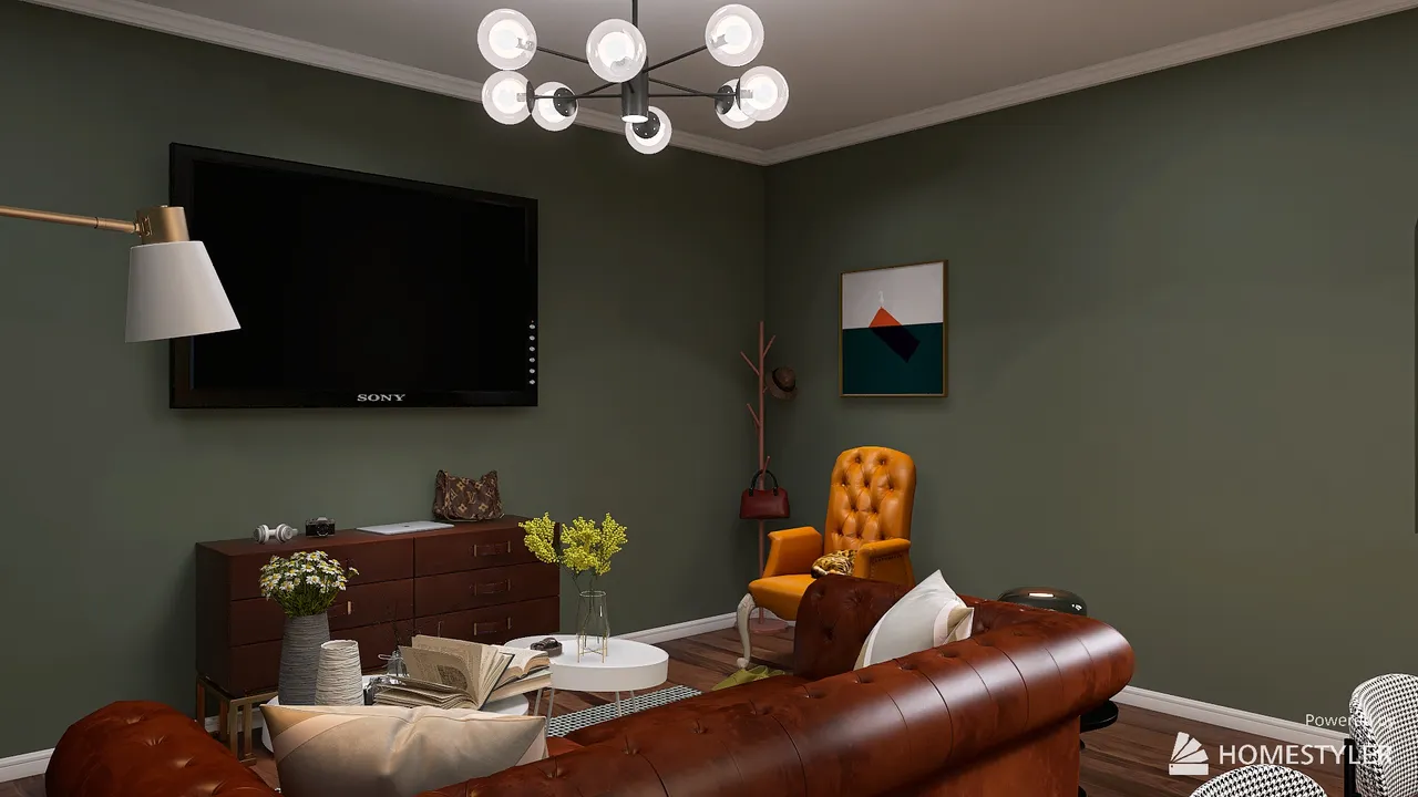 LivingRoom 3d design renderings