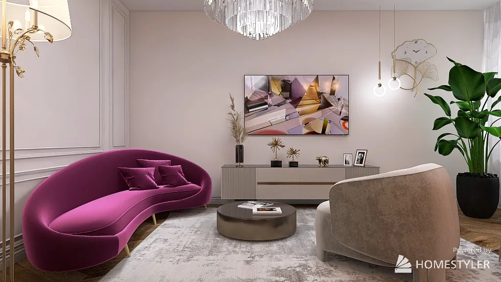 LivingRoom 3d design renderings