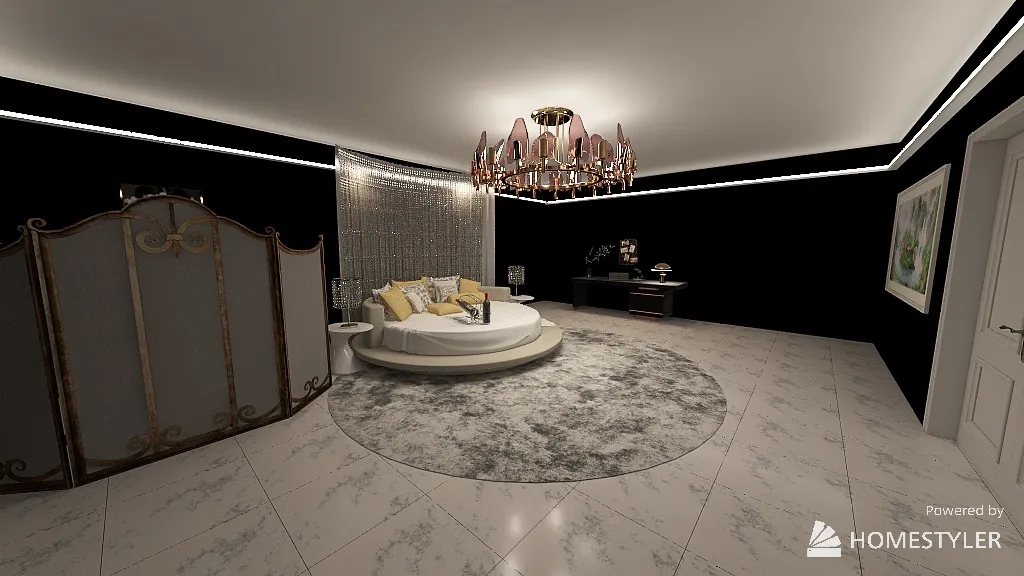 Bedroom 3d design renderings