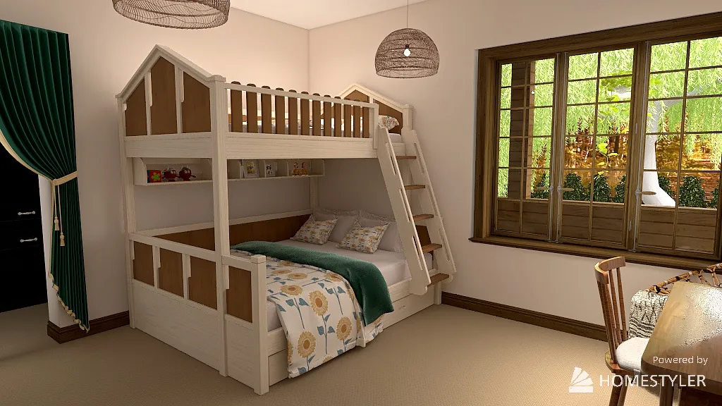 Bedroom 3d design renderings