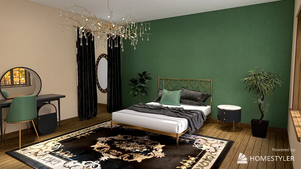 MasterBedroom 3d design renderings