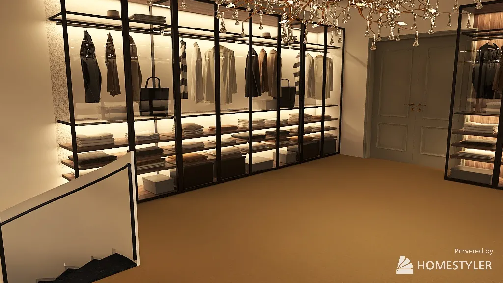 CloakRoom 3d design renderings