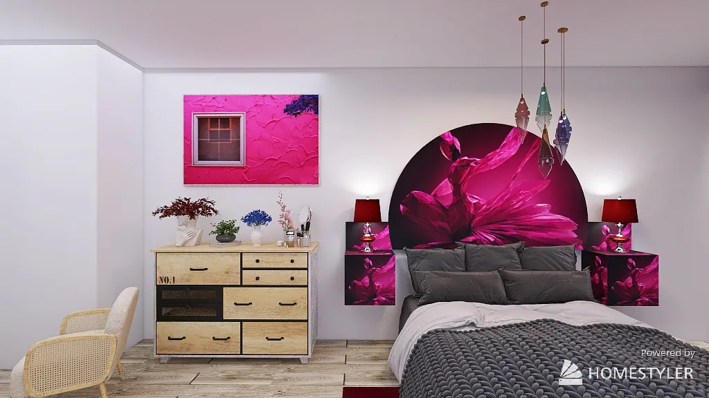 Bedroom 3d design renderings