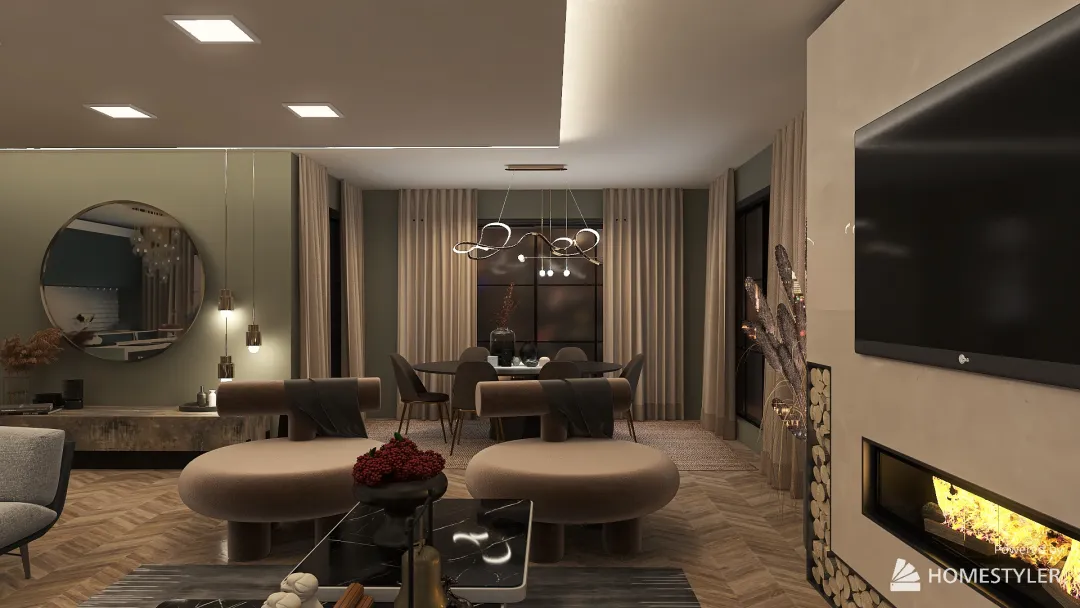 Apartment 3 3d design renderings