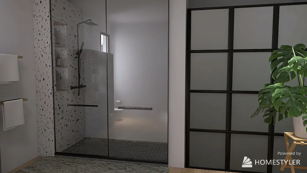 Bathroom 3d design renderings